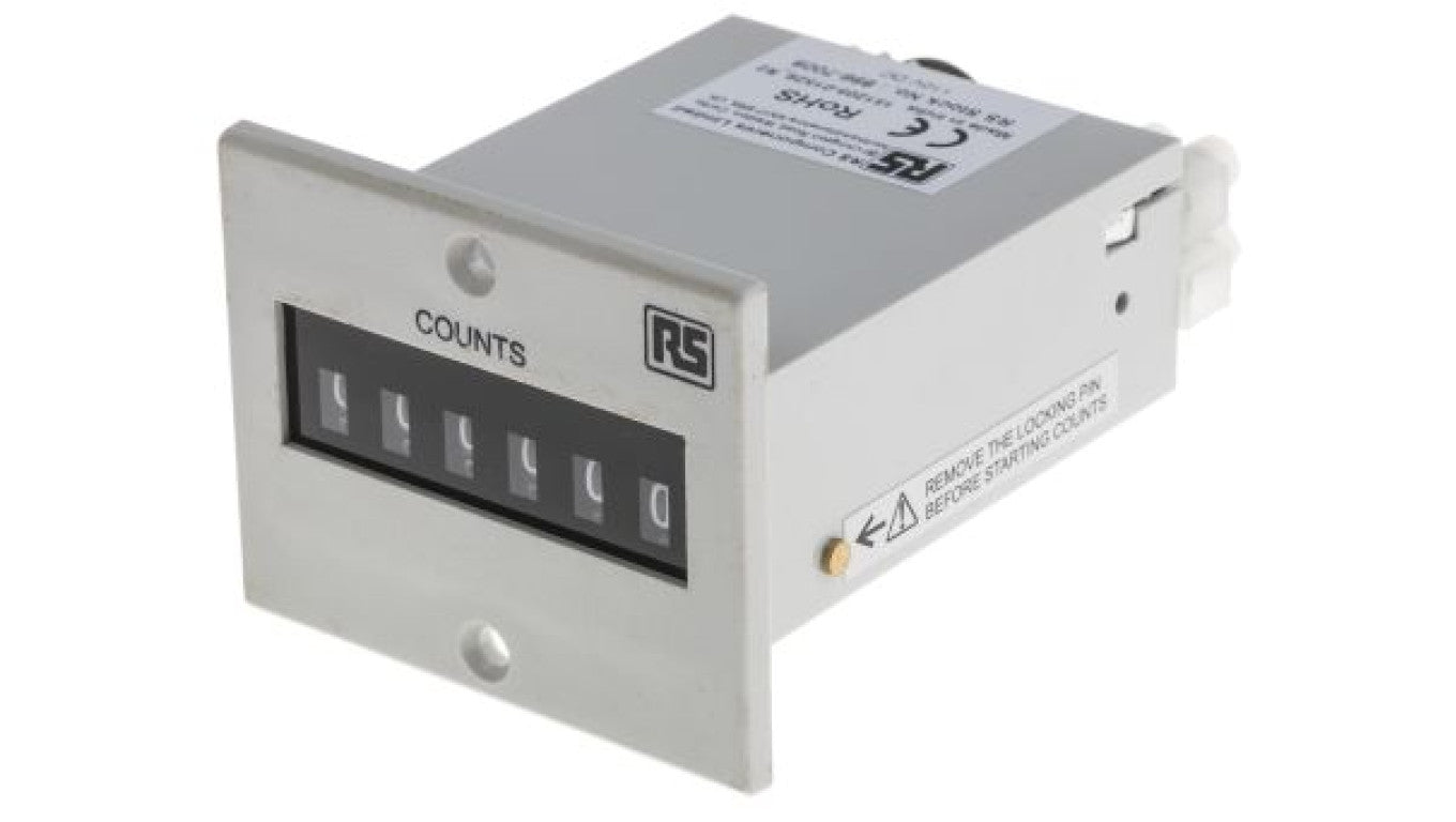 Licznik impulsów Cyfrowe 6-cyfrowy 110 V DC RS PRO