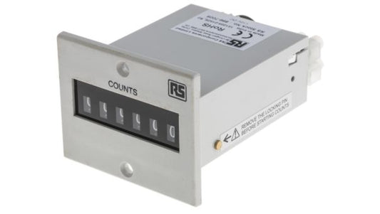Licznik impulsów Cyfrowe 6-cyfrowy 110 V DC RS PRO