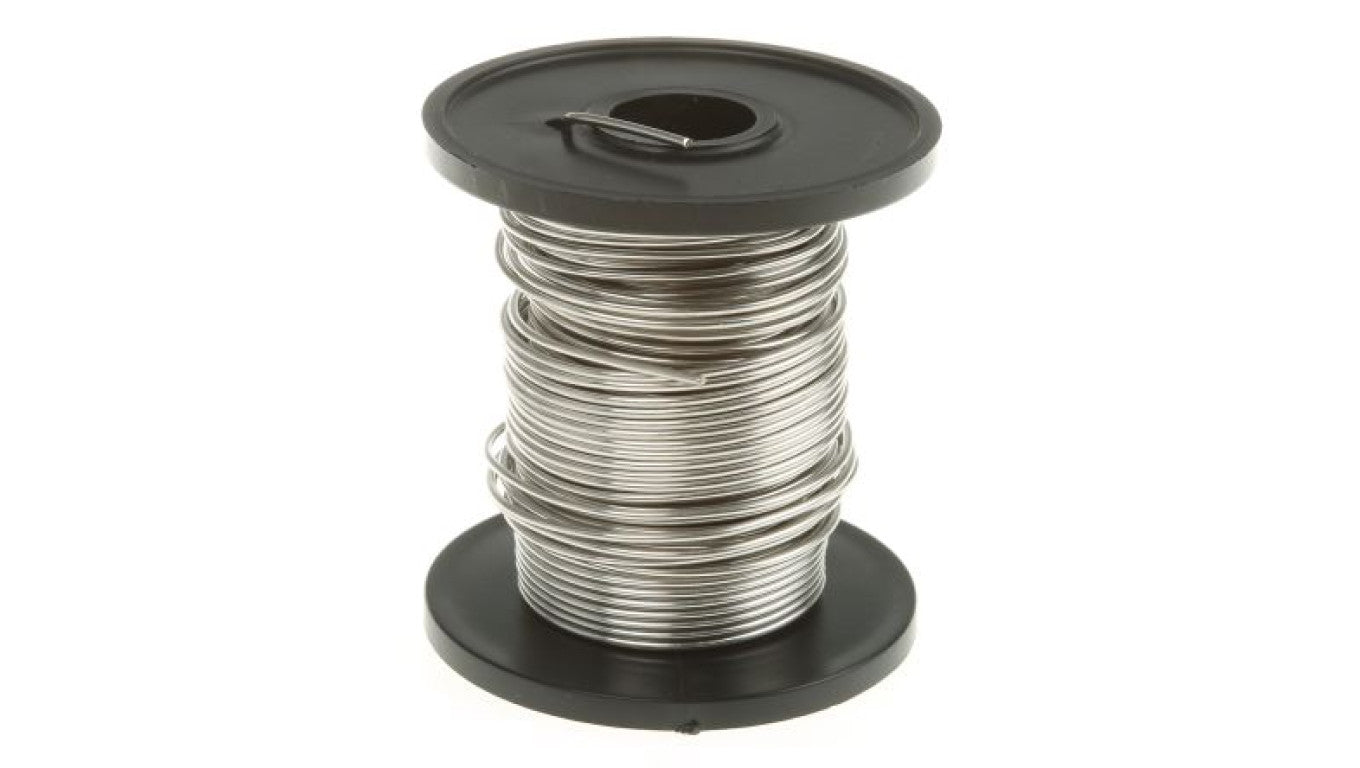 Drut oporowy +1150C Stop niklu i chromu 1.22mm Jednordzeniowy Maksymalnie +1150 C. RS PRO
