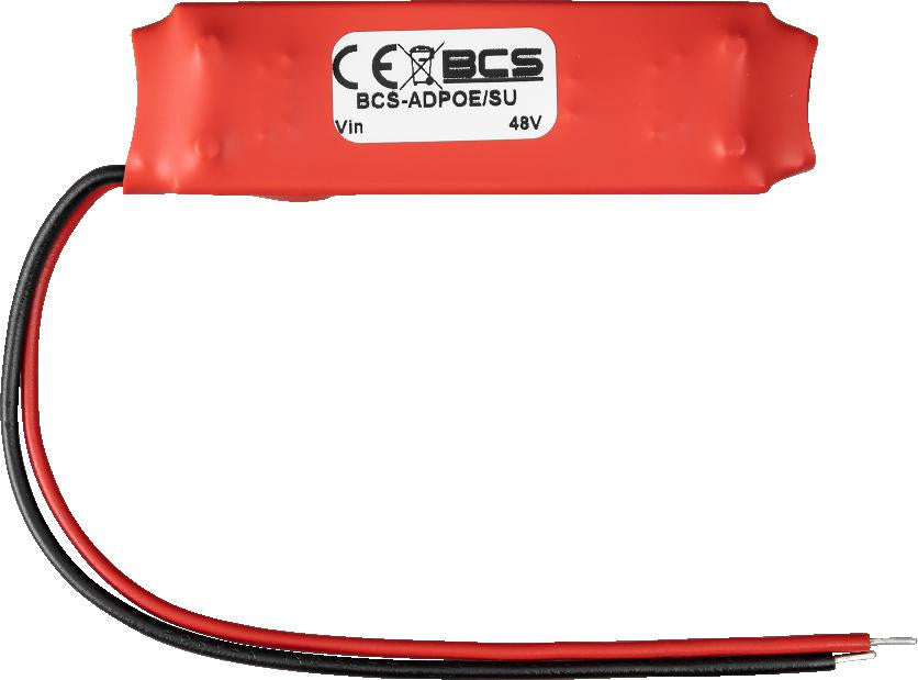 Adapter z przetwornicą do kamer IP PoE PASSIVE RJ45 BCS POWER BCS-ADPOE/SU