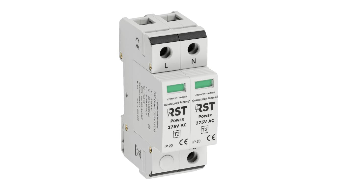 Ogranicznik przepięć T2 RST Power T2 1+0 275V 802 202