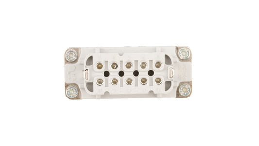 Wkład złącza 10P+PE żeński 16A 250V EPIC H-A 10 BS 10441100