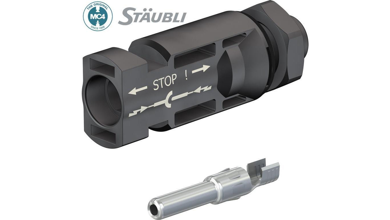 Wtyk MC4 złącze do rozdzielnic, przewód 4/6mm2 Staubli (Multi Contact) - opak. 10 szt