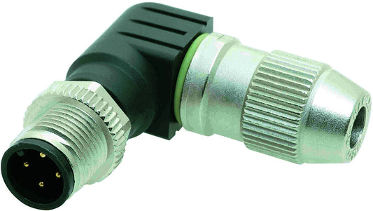 Złącze M12 męskie kątowe 4-PIN 32V 21011405081