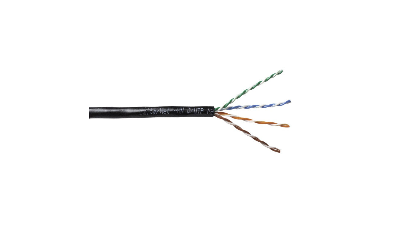 Kabel EmiterNet zewnętrzny żelowany PE UTP (U/UTP) kat.5e, drut 4x2x0,5 PE+GEL K/EMITERNET-UTP5EOut-GEL. /305m/