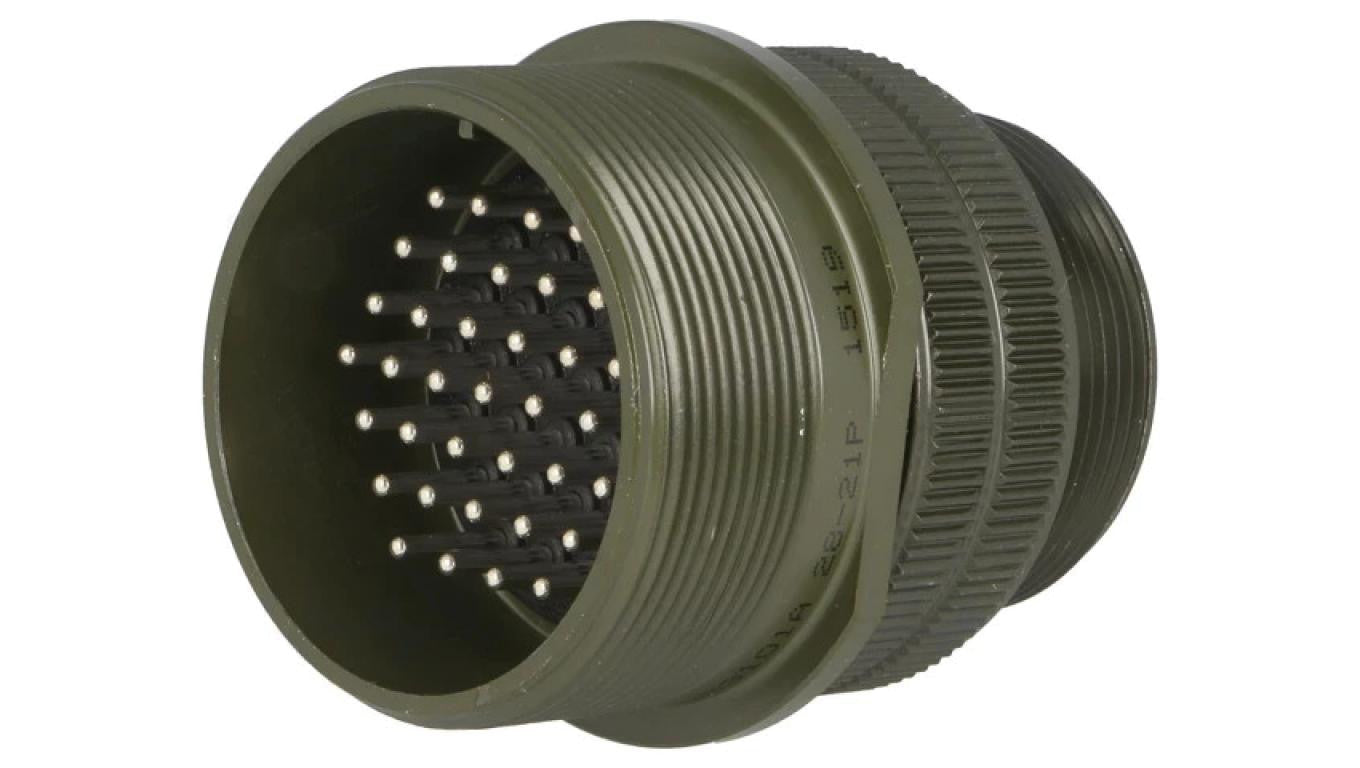 Złącze okrągłe rozmiar 28 MS/DS stop aluminium DS3101A 28-21P