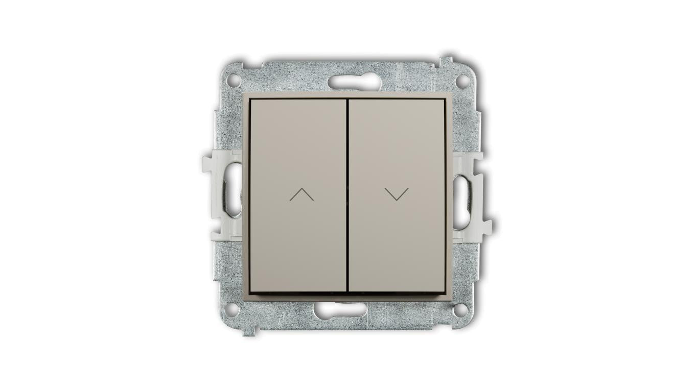 MINI Mechanizm łącznika żaluzjowego z podtrzymaniem taupe 60MWP-88