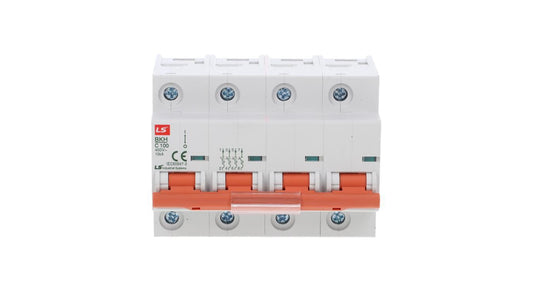 Wyłącznik nadprądowy 4P C 100A 10kA AC BKH 06110363R0