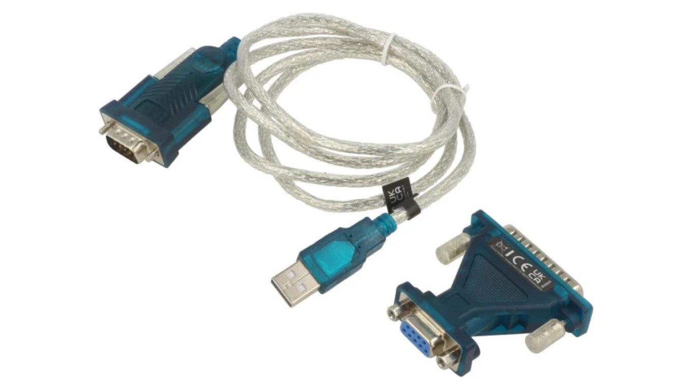 Konwerter USB-RS232, D-Sub 9-PIN/USB A UA0042B