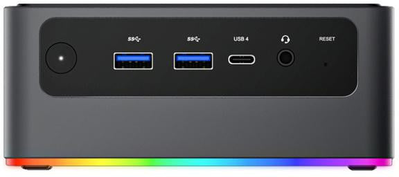 Mini PC Qoobe U155H Core Ultra 7 155H/16GB/SSD 512GB/Win 11 Pro czarny( branded as Morefine)