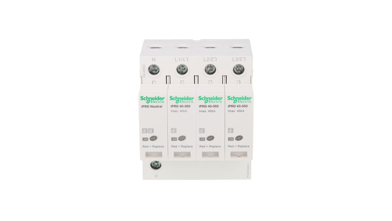 Ogranicznik przepięć Typ T2 3P+N 40kA iPRD-40-40kA-350V-3PN A9L40600