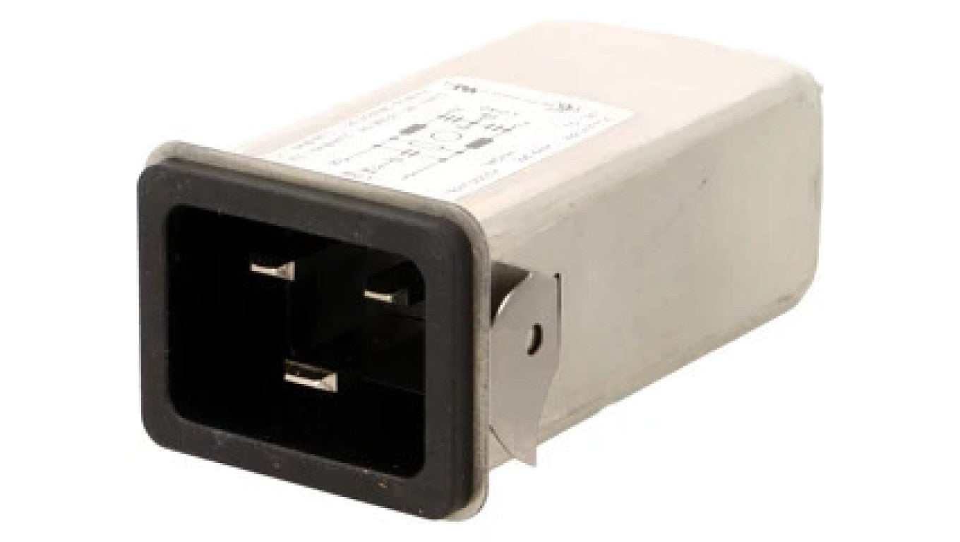 Złącze zasilające AC gniazdo męskie 16A 250VAC IEC 60320 5130.2000