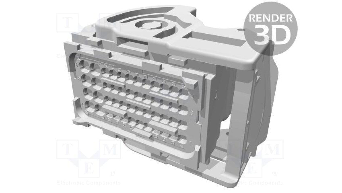 Złącze automotive wtyk żeńskie CMC 6A 12A PIN 48(8+40) 64320-1319