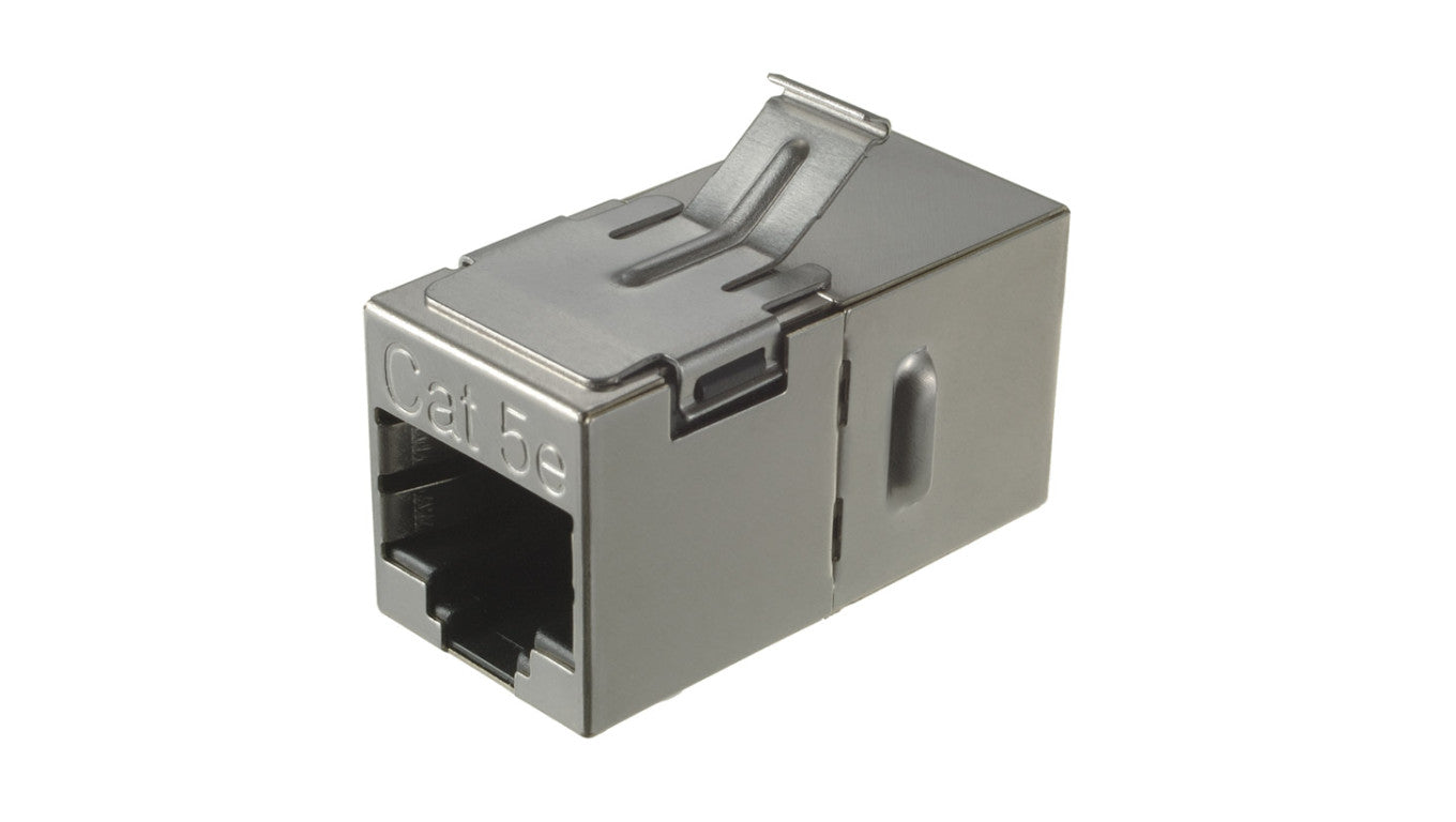 Łącznik panelowy CAT5E STP 8p8c RJ45/RJ45 KRJ45/5S-SH