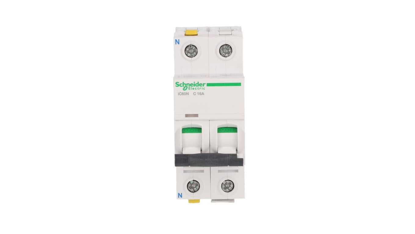 Wyłącznik nadprądowy 1P+N C 16A 6kA AC iC60N-C16-1N Acti9 A9F04616