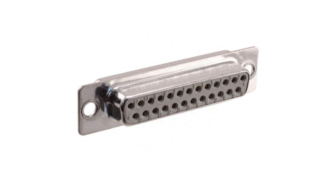 D-Sub PIN: 25 wtyk żeńskie lutowanie Wersja: toczone styki 09670254715