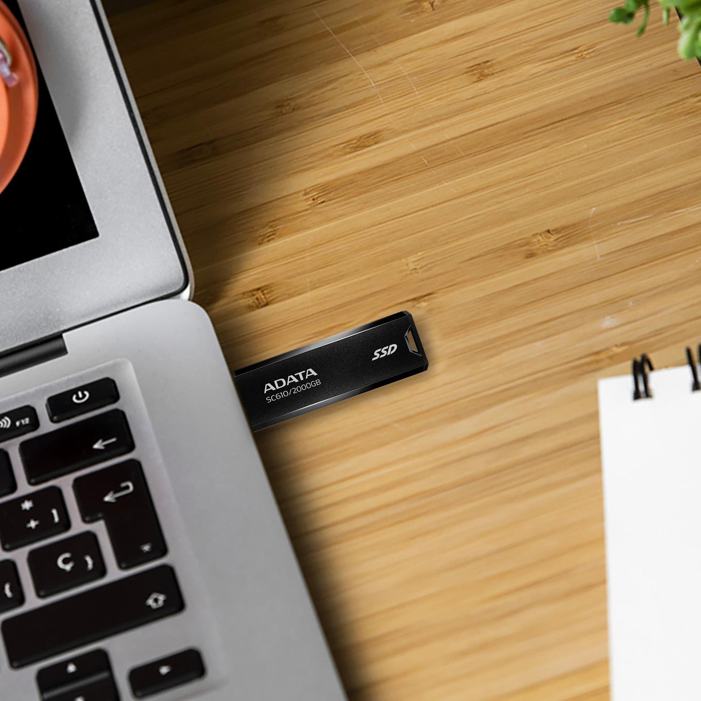 Dysk zewnętrzny SSD Adata SC610 500GB USB3.2A czarny