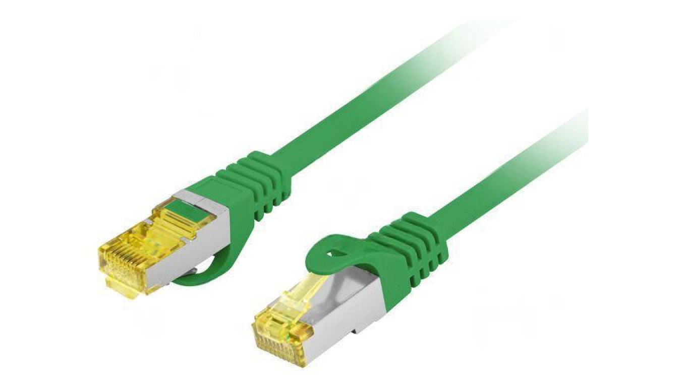 Patch cord S/FTP Cat: 6a RJ45 wtyk z obu stron linka Cu 10m PCF6A-10CU-1000-G