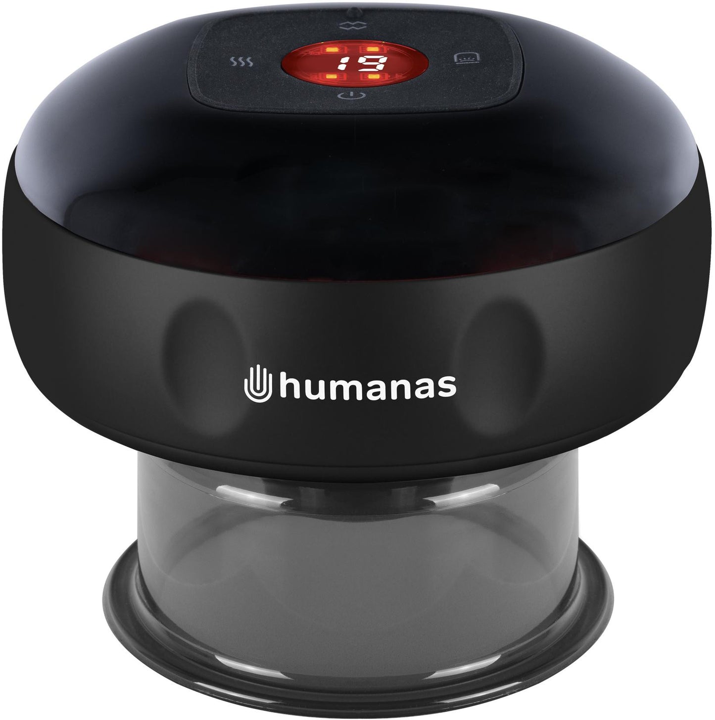 Bańka chińska elektroniczna Humanas BB01 Plus - czarna