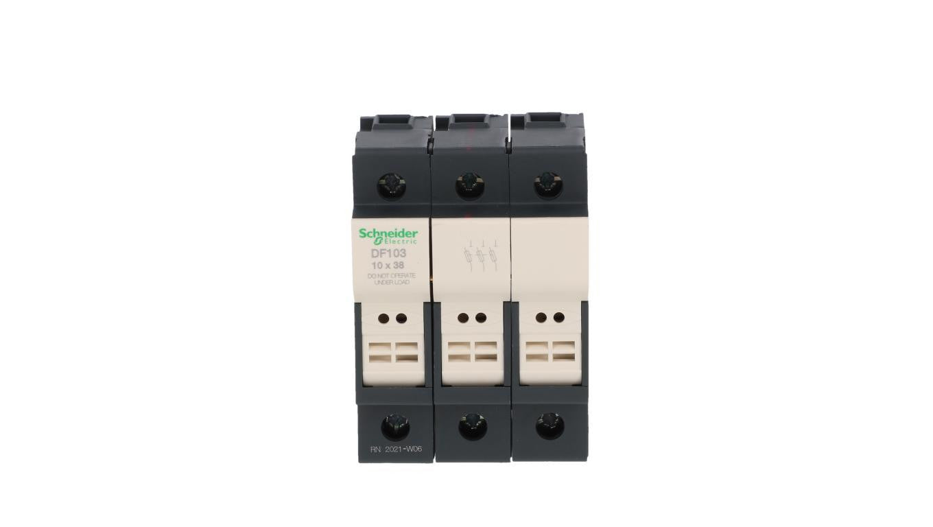 Odłącznik bezpiecznikowy 3P 32A 10x38mm DF103