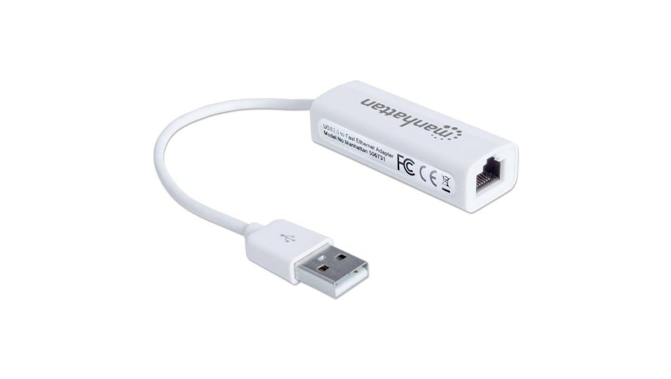Karta Sieciowa Adapter USB-A 2.0 na Fast Ethernet RJ45