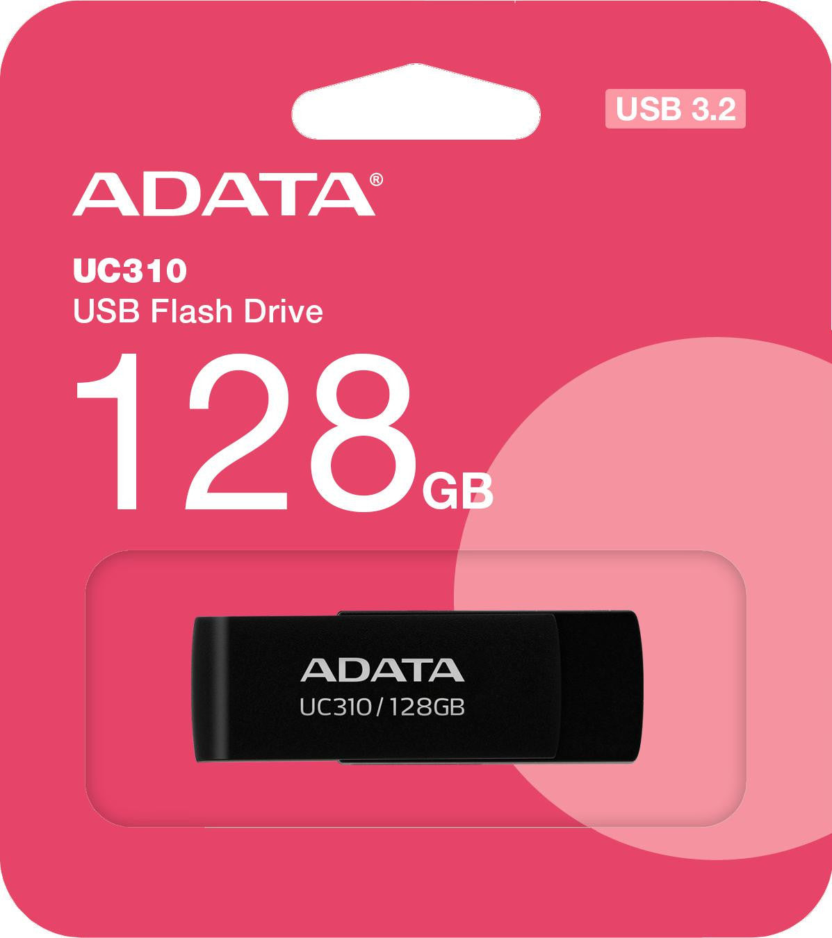 Adata Pendrive UC310 128GB USB3.2 czarny