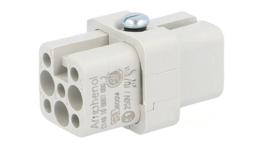 Złącze HDC wkładka stykowa żeńskie 16A 400V -PIN 8 7+PE C14610B0070002
