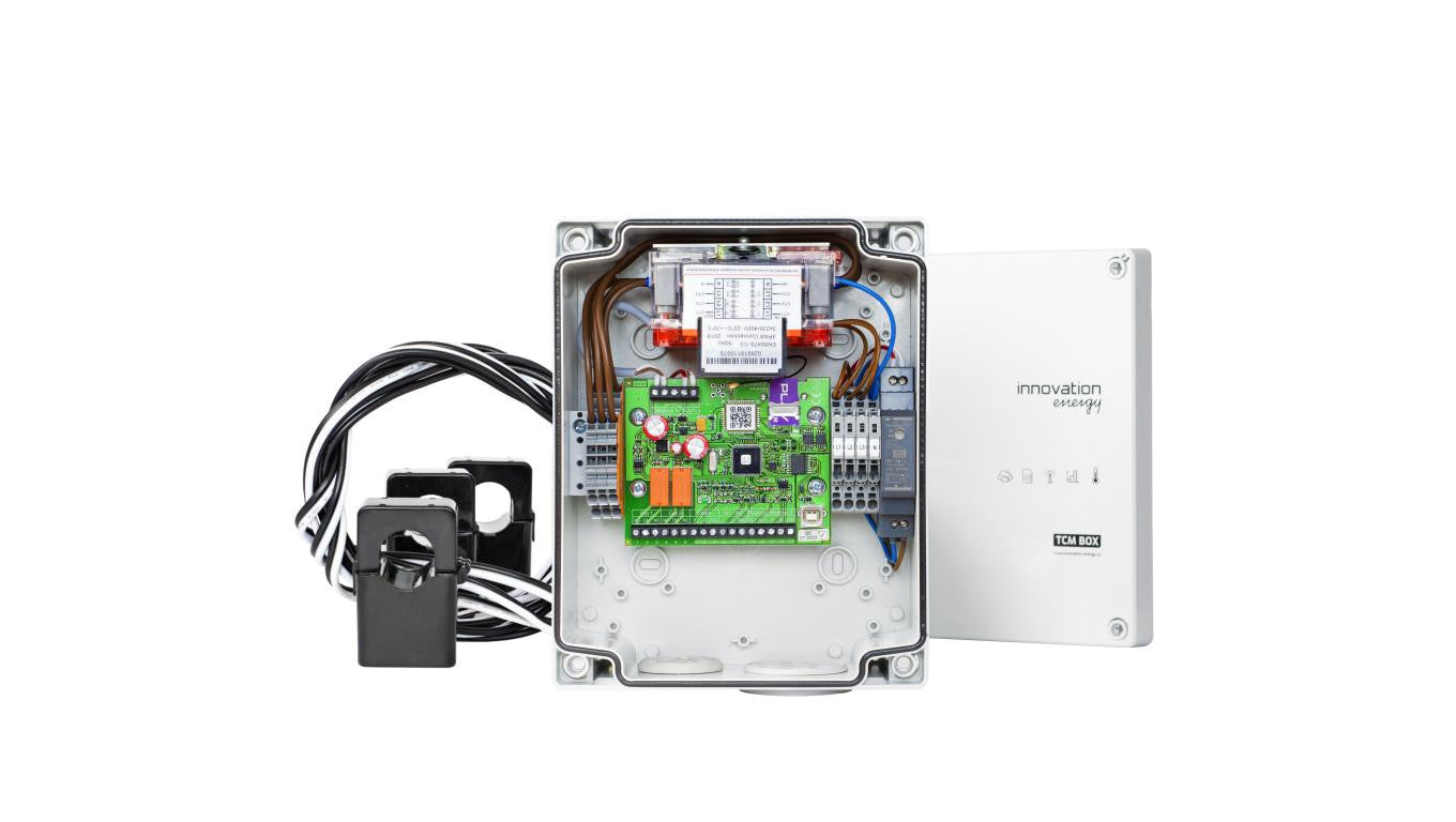 Monitor energii elektrycznej TCM BOX 1P z kartą SIM i trzema przekładnikami 300-36