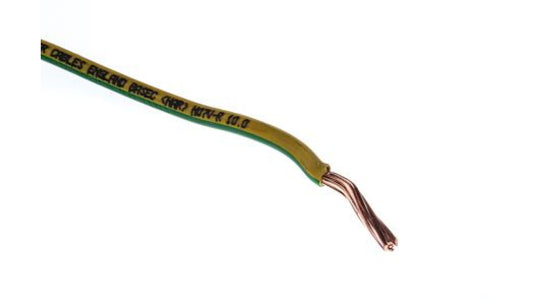 Przewód instalacyjny, Przewód z jednym rdzeniem, Ho7V-R., 50m, 10 mm² CSA , 450 V DC, 750 V AC, izolacja PVC, kolor: