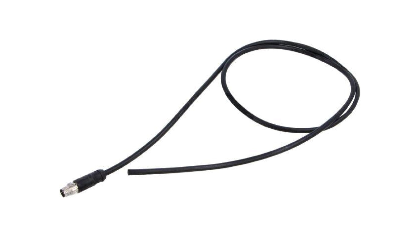Złącze M8, męskie, PIN: 3, ekranowane, na przewodzie M8S-03BMMM-SL7D01