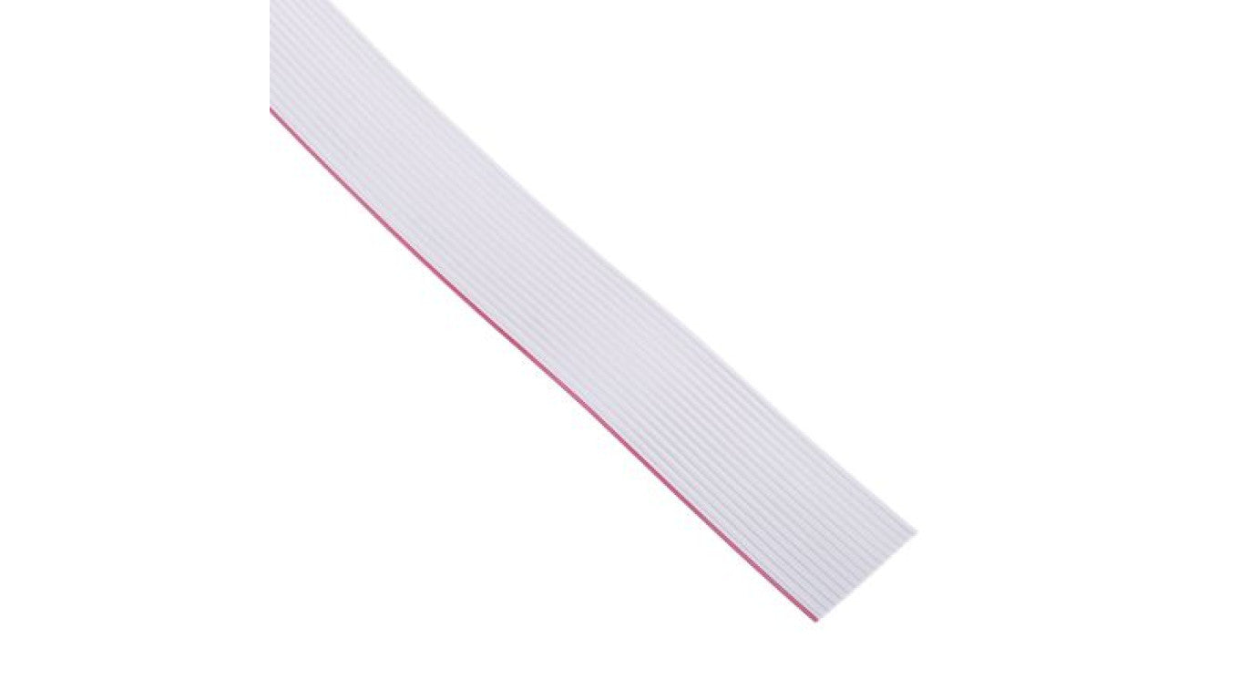 Kabel taśmowy Nieekranowany, AWG: 28, 16-żyłowy, raster: 1.27mm, 30m, -20→ +105 C