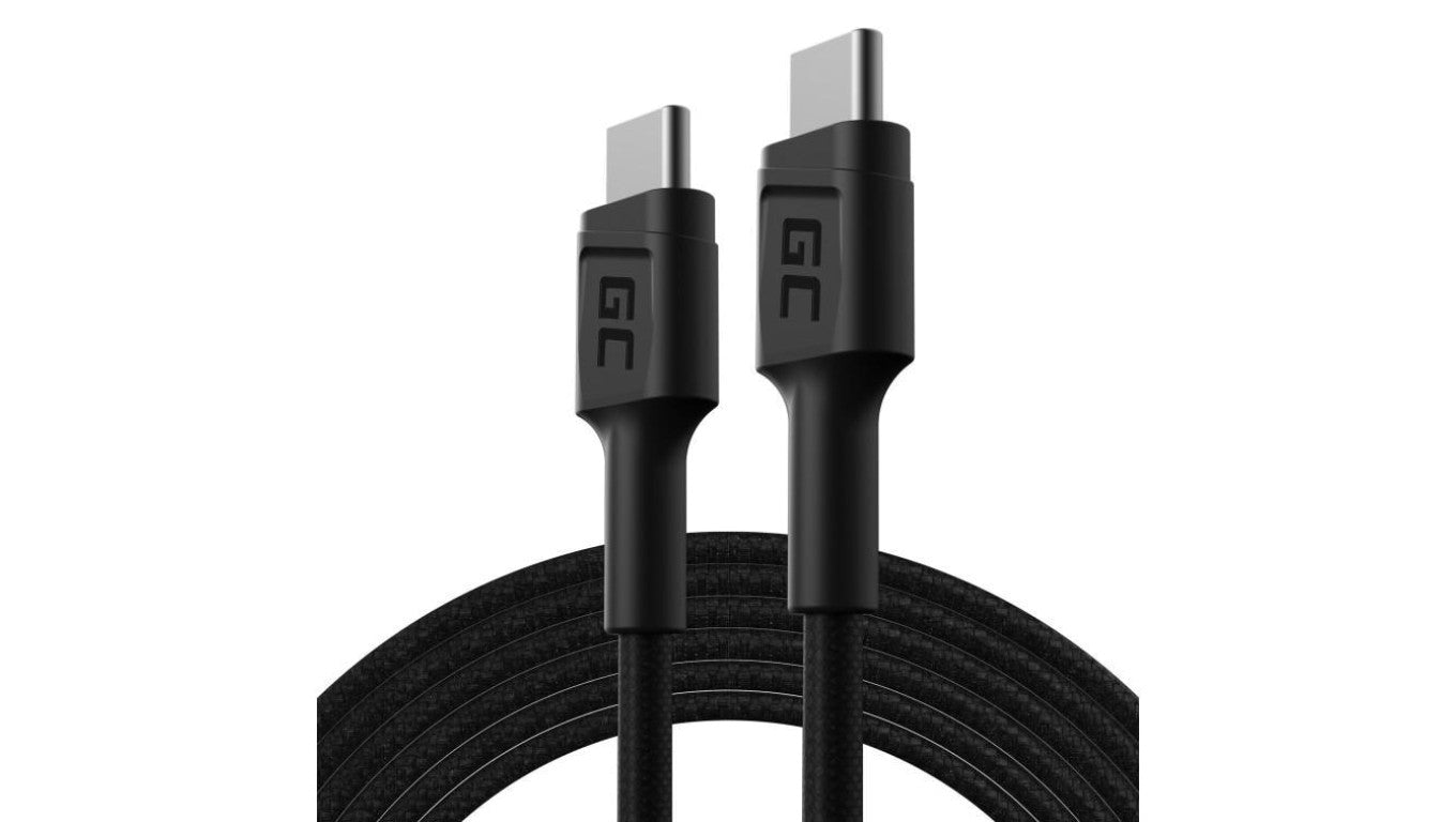 KABEL USB-C / USB-C Green Cell POWERSTREAM 120cm PD 60W ULTRA CHARGE QUICK CHARGE 3.0 KABGC30