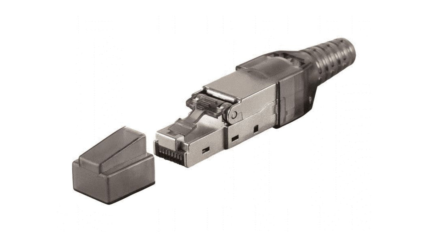 Wtyk RJ45 STP kat.6A PoE+, beznarzędziowy ALANTEC WT111