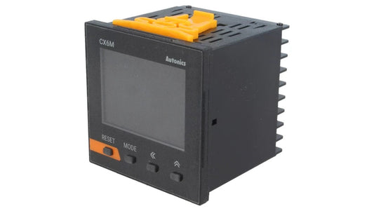 Licznik elektroniczny z wyświetlaczem LCD, czas/impulsy, OUT:SPDT, IN:NPN,PNP CX6M-1P4