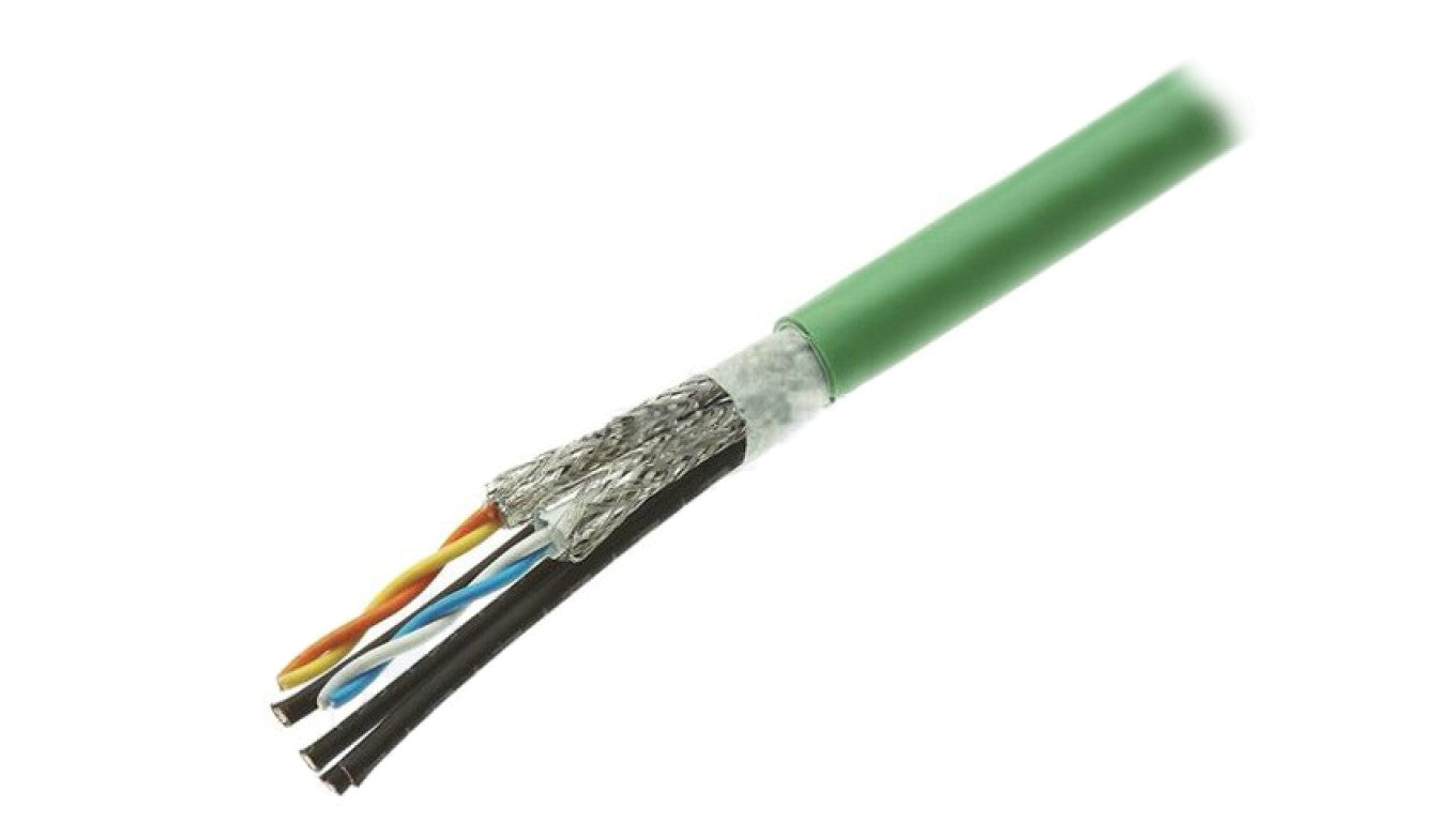 Przewód PROFINET Cat 5 Cu 22AWG FRNC 10m zielony 9456000310