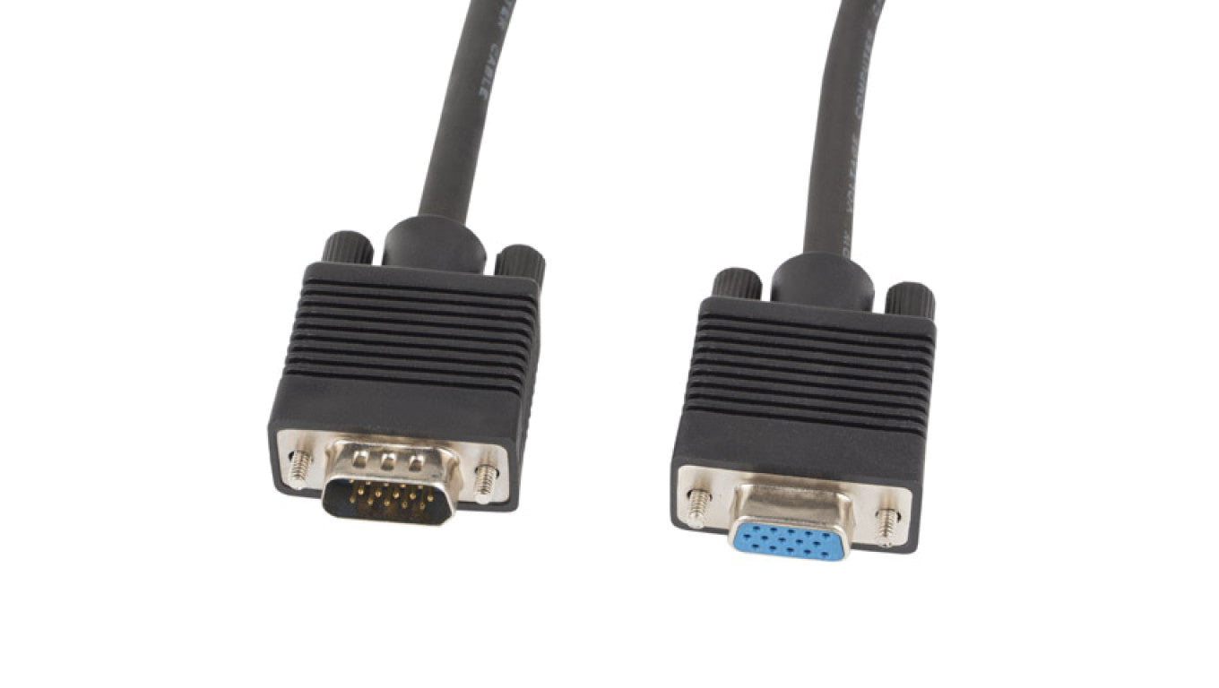 Przedłużacz kabla monitorowego VGA D-Sub(15-pin) ekran + ferryt 1,8m CA-VGAC-10CC-0018-B+