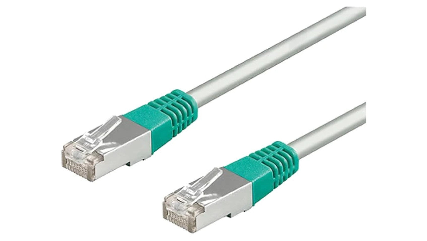 Patch cord S/FTP 6 linka Cu LSZH szary 5m bezhalogenowy 68463