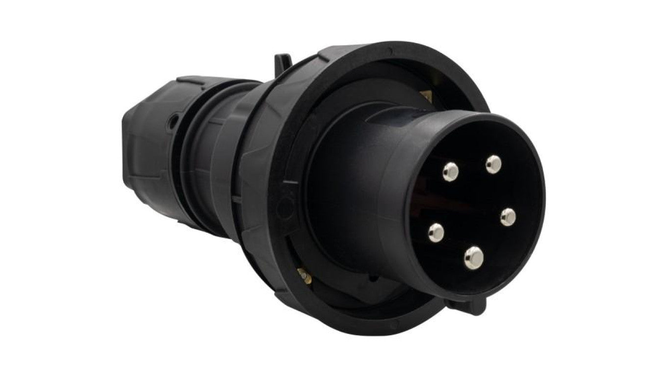 Wtyczka siłowa 63A 5p 380V-415V /FE/ IP67 czarna