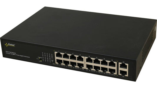 Switch PULSAR 16-portowy S116 do 16 kamer IP