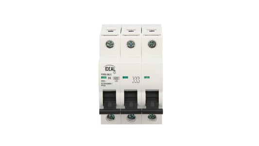 Wyłącznik nadprądowy 3P B 6A 6kA AC KMB6-B6/3 VDE 23171