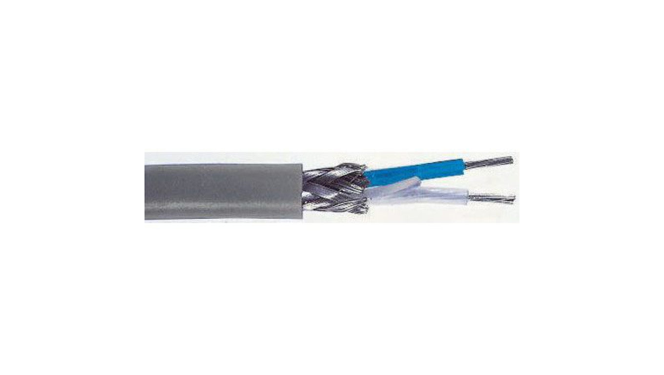 Kabel koncentryczny, 100m, Polichlorek winylu PVC, Szary Bez zakończenia Bez zakończenia 100m, RS PRO Bez zakończenia