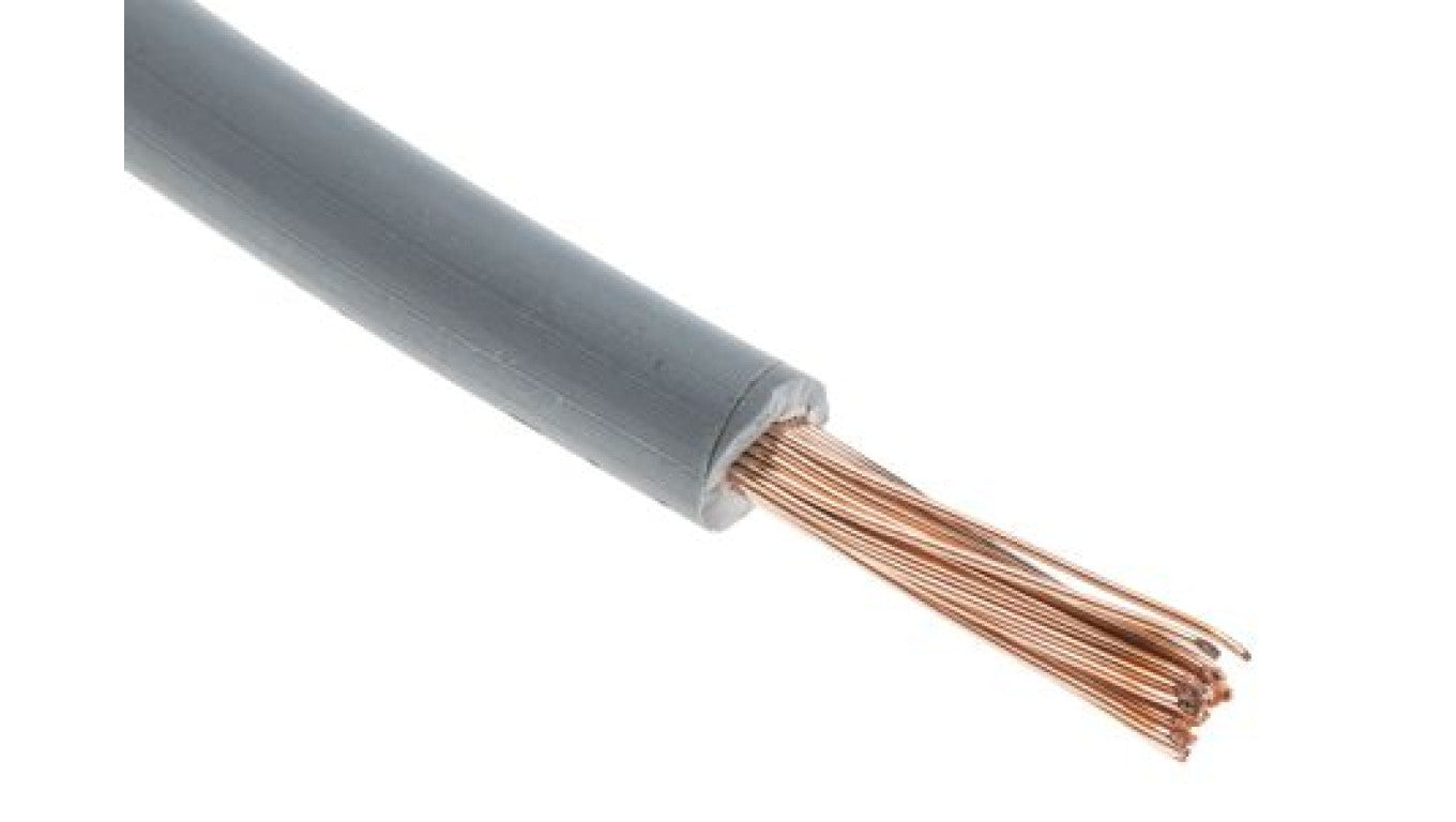 Przewód jednożyłowy linkowy, Przewód do urządzeń, 0,75 mm², 22/1,0 mm, 18 AWG, Poliolefina usieciowana EI5, 500 V,