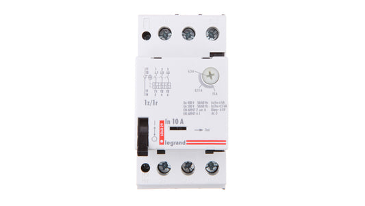 Wyłącznik silnikowy 3P 4kW 6,3-10A M 250 1R/1Z 10 606829