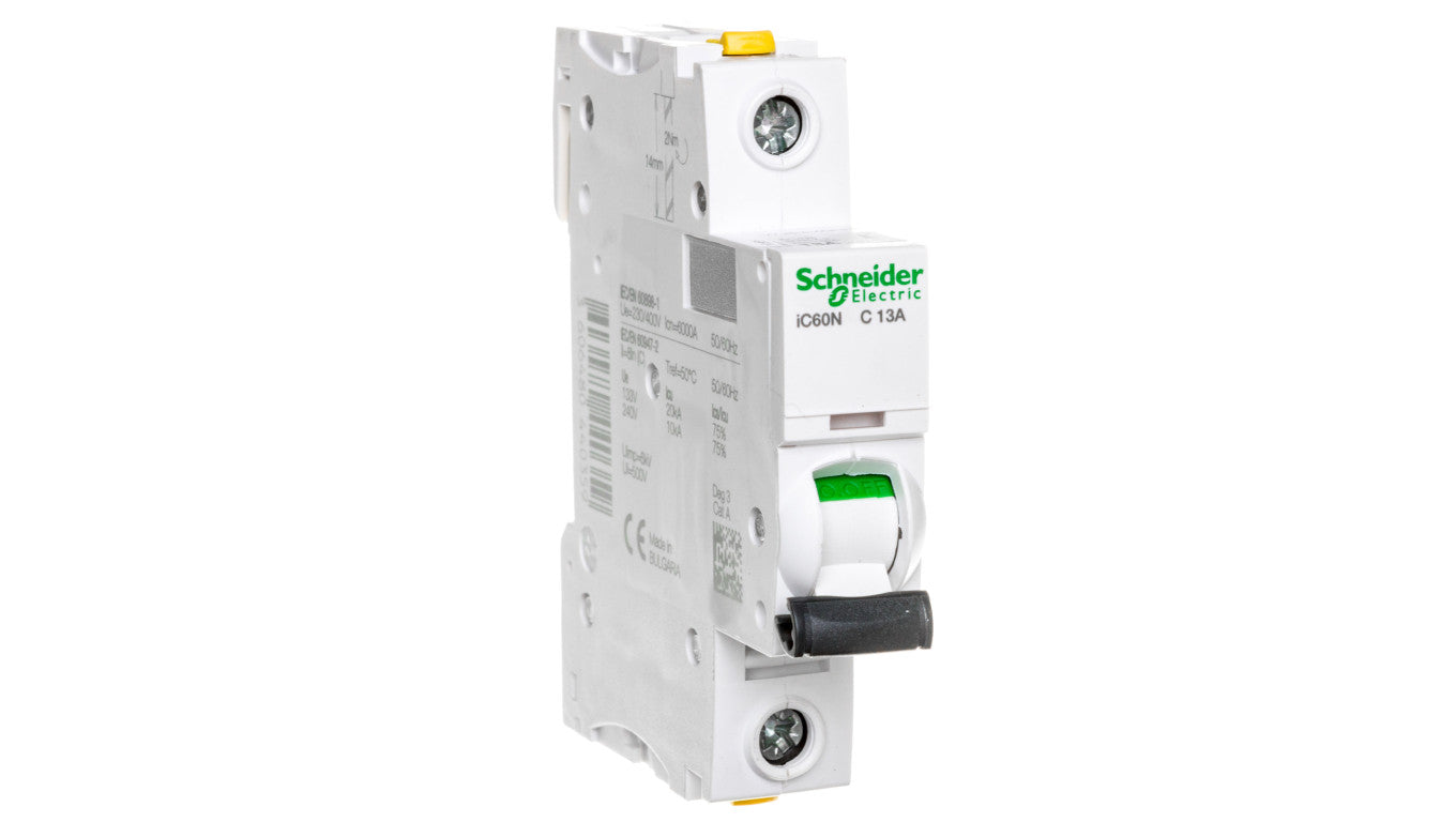 Wyłącznik nadprądowy 1P C 13A 6kA AC iC60N-C13 Acti9 A9F04113