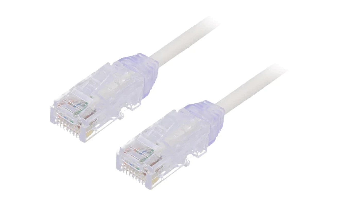 Patch cord TX6A-28™,U/UTP 6a drut Cu LSZH zielony 0,5m 28AWG UTP28X0.5MGR