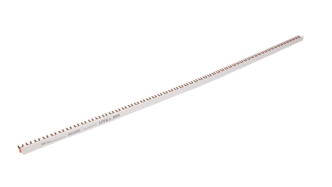 Szyna prądowa łączeniowa - widełkowa 1-fazowa 63A 57 modułów 10 mm² 81991106