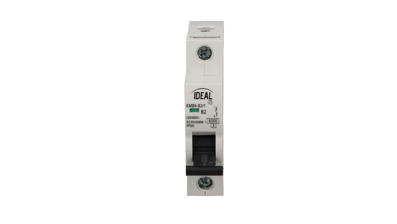 Wyłącznik nadprądowy 1P B 2A 6kA AC KMB6-B2/1 VDE 23156