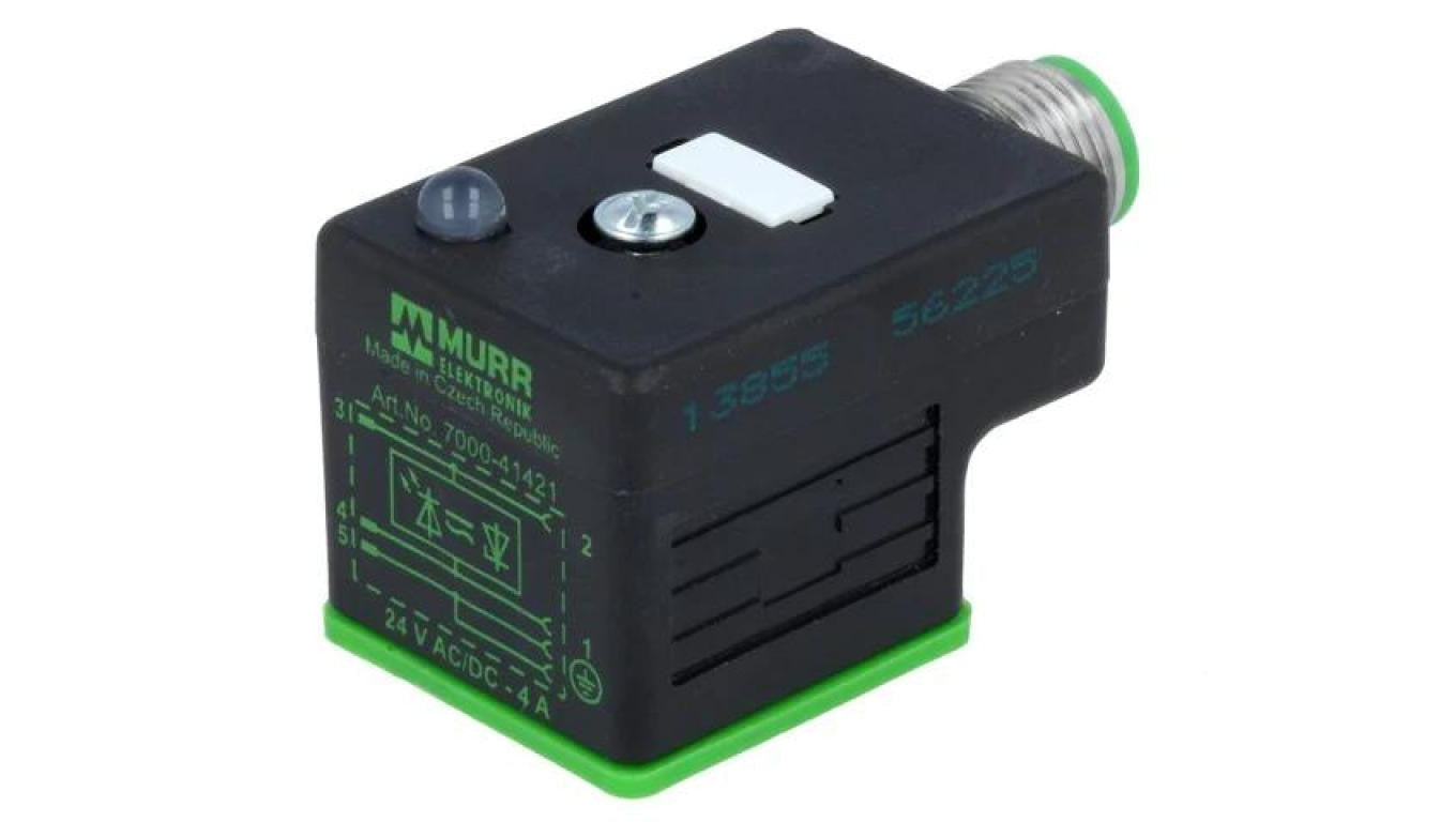 Złącze zaworowe adapter, wtyk format A, 18mm żeńskie -PIN 3 7000-41421-0000000