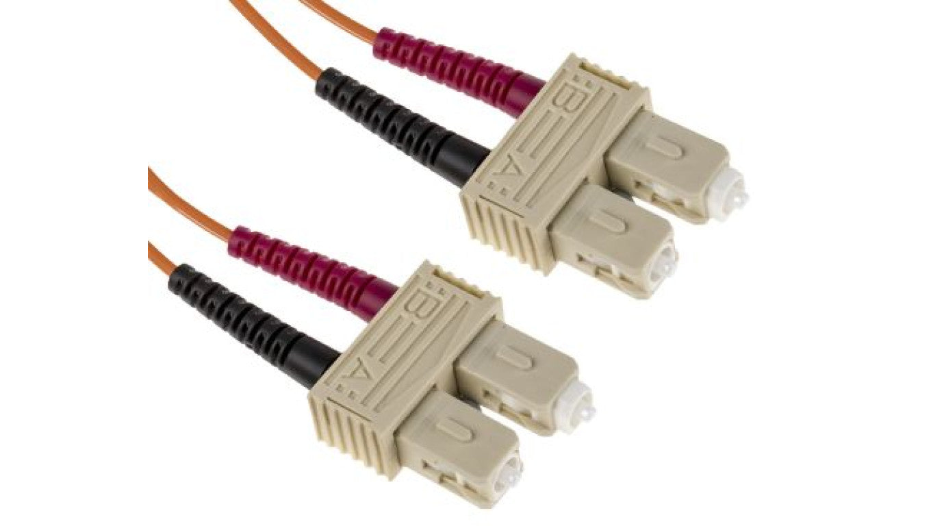 Kabel światłowodowy, średnica: 50/125μm, OM2 Wielomodowy, Pomarańczowy, SC/SC