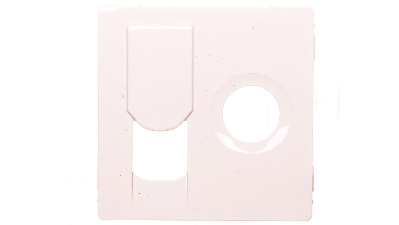 VALENA LIFE Plakietka gniazda teleinformatycznego TV/RJ45 kremowy 754831